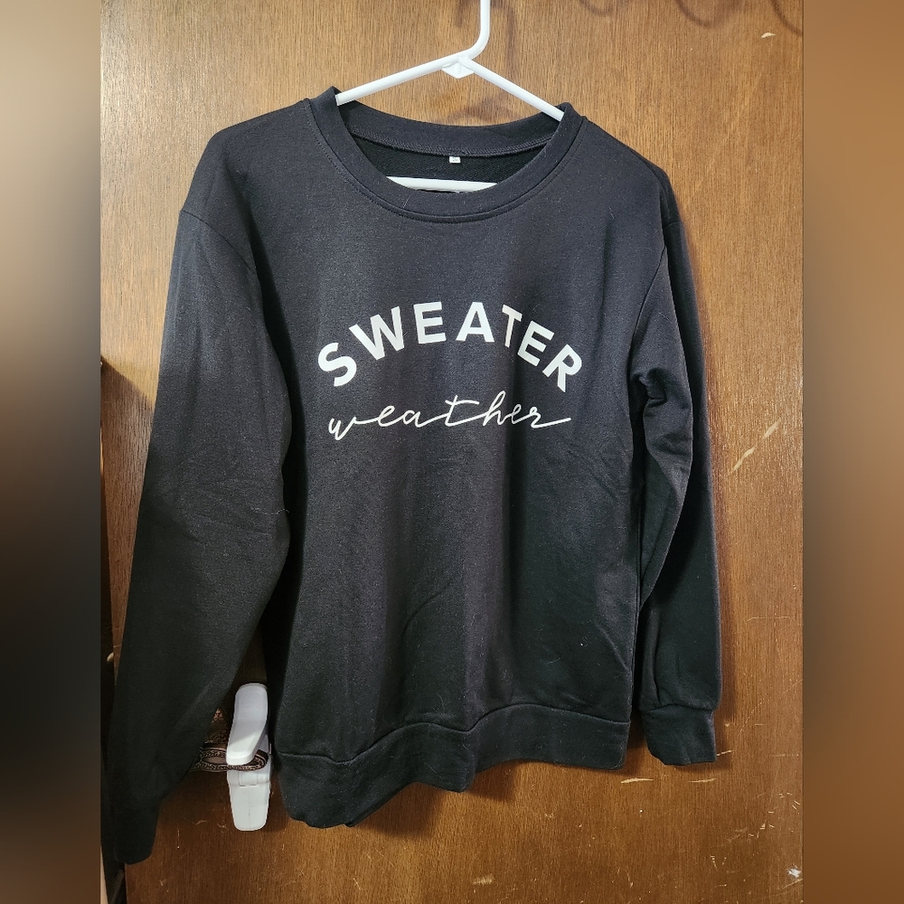 💥3for$15💥 Black Sweater Weather  Sweater Sz Small